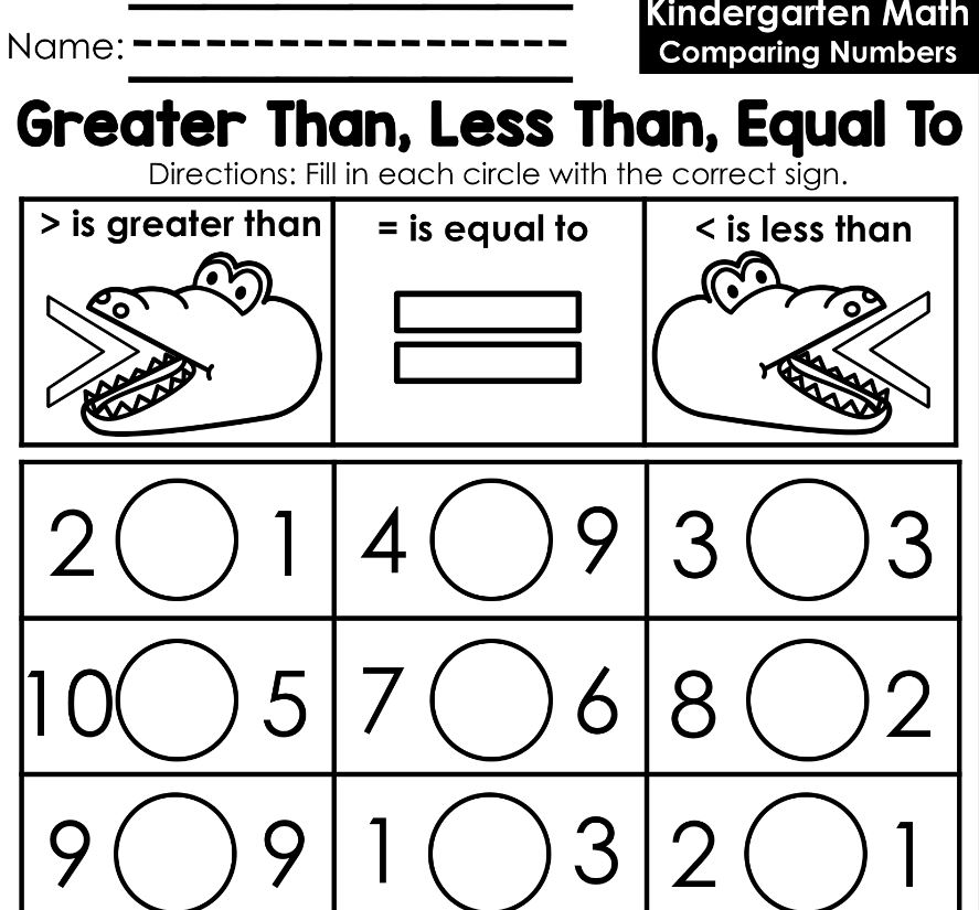 Empower Educational Consulting Alligators Eat Bigger Numbers Butterflies Work With Fractions 